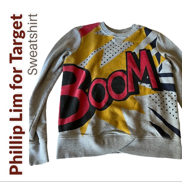 Phillip Lim for Target 20th Anniversary Edition Boom Sweatshirt. NWOT - Picture 1 of 2